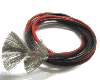 Dualsky провода черн. и красн. в силиконовой оболочке 18AWG 1м