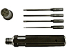 Набор отверток 1.5, 2, 2.5, 3 - 4 штуки с одной ручкой (HP1305A)