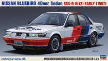 Hasegawa H21135 1:24 автомобиль NISSAN BLUEBIRD 4Door Sedan SSS-R (U12) EARLY