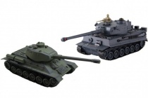 Радиоуправляемый танковый бой ZEGAN Т34 и Tiger 2 1:28 27Mhz (ZEG-99824-RU)