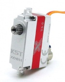Тонкопрофильный микро сервопривод KST X08H (1.4-2.8кг/0.18-0.09сек)